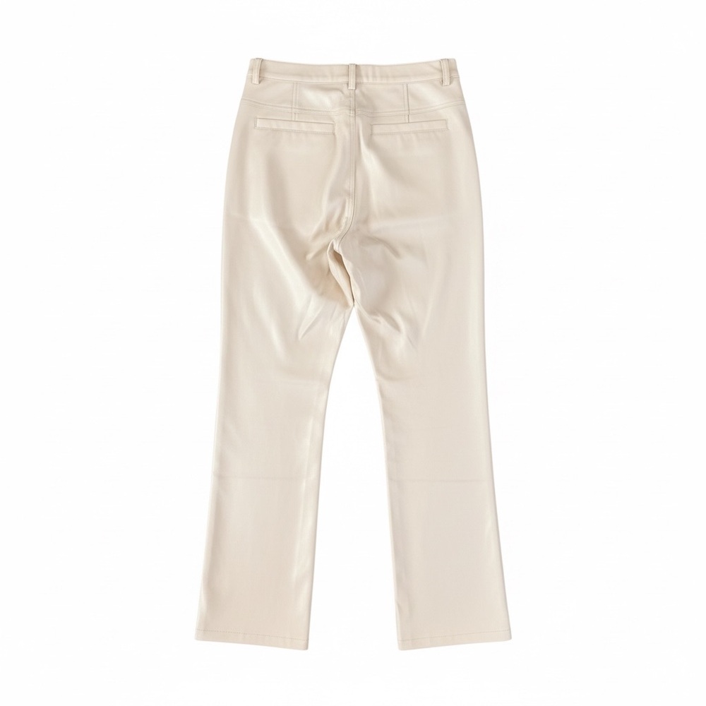 Lost + Wander Brunch Affair Vegan Leather Straight Leg Pants XS NWT - Picture 2 of 4